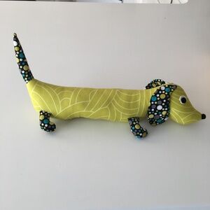 Handmade Colourful Dachshund/Weiner Dog Plush